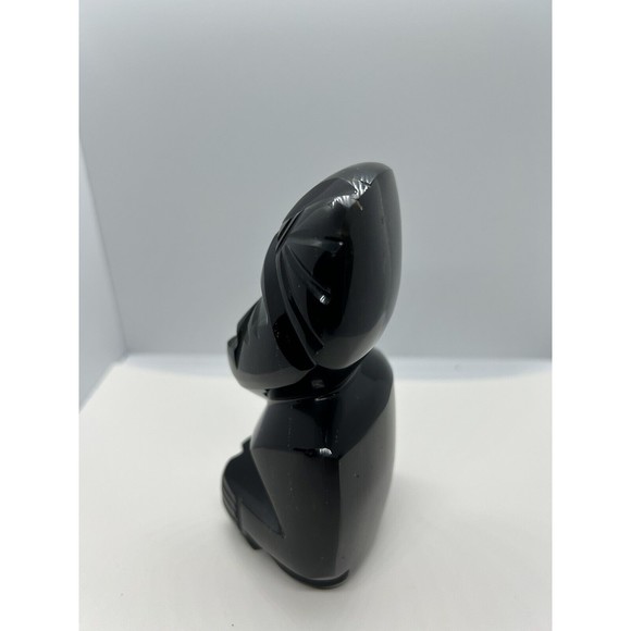 Mayan Sculpture Golden Sheen Obsidian - Picture 5 of 7